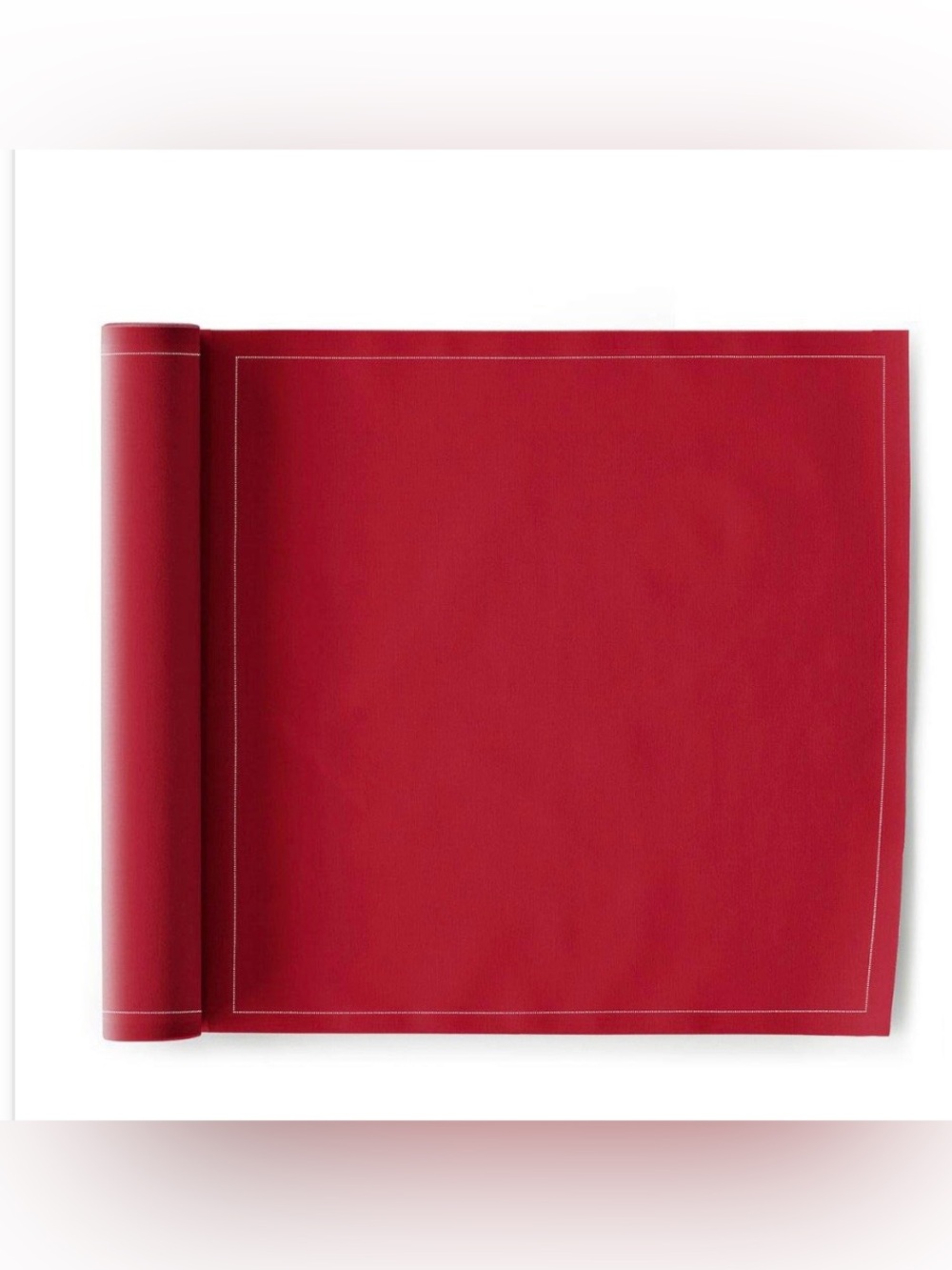 Cloth Napkins - 100% Cotton Washable & Reusable up to 6X (12-count) LIPSTICK RED